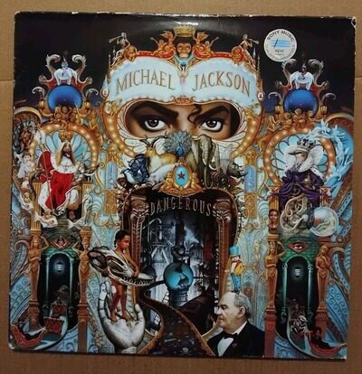 Michael Jackson - Dangerous. Double Vinyl LP. 1991