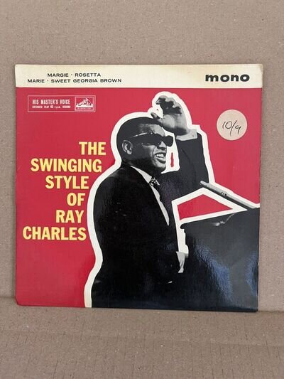 Ray Charles The Swinging Style Of Ray Charles HMV 7EG 8801. 1961. Vinyl E.P VR5