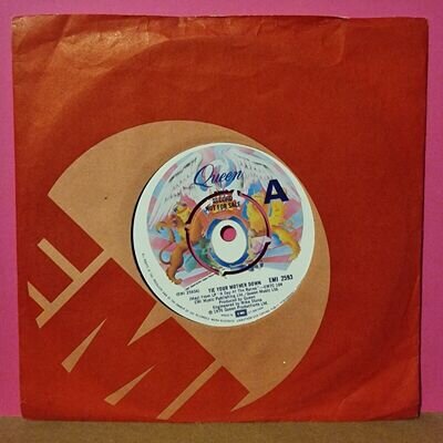 Queen Tie Your Mother Down 7" Vinyl Not For Sale