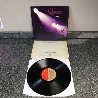 LP VINYL ALBUM QUEEN 1 DEBUT ALBUM 1973 UK 1ST PRESS PRO CLEANED EX/NM