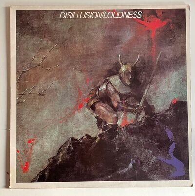 Loudness ‎– Disillusion - UK LP 1984 Music For Nations MFN 22