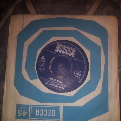 SCREAMING LORD SUTCH - Jack The Ripper 7" - F 13697 - 1963 UK issue