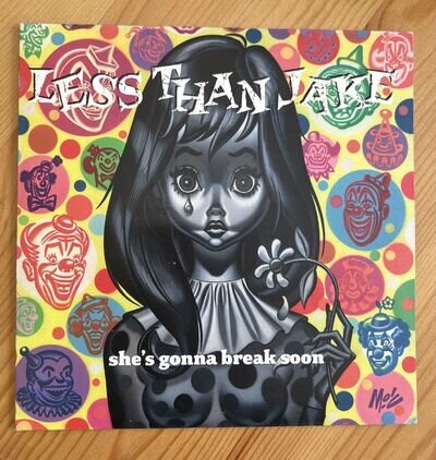 Less Than Jake She’s Gonna Break Soon 7” Vinyl Rare Ska Punk 2003