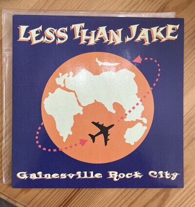 Less Than Jake - Gainesville Rock City 7” Vinyl 2001 Rare Single Ska Punk