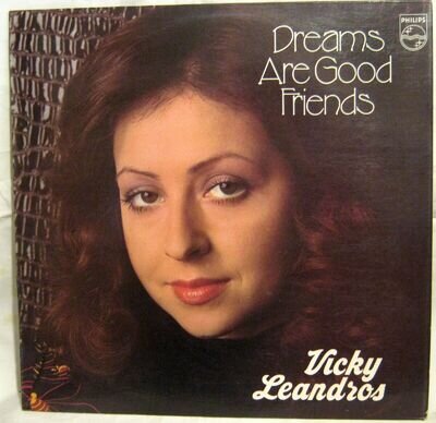 LP Vinyl Album Vicky Leandros Dreams are Good Friends Philips 6303-089 1973