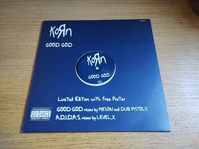 KORN - GOOD GOD 12" Vinyl Single EP 1997 Rare Limited Edition NO POSTER