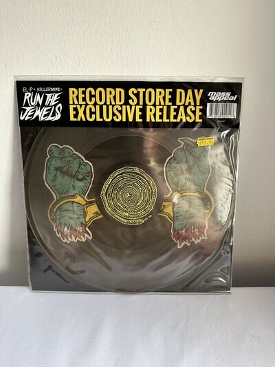 Run the Jewels Bust No Moves RSD Exclusive Release 2015 Vinyl Clear Super Rare