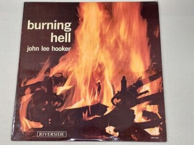 John Lee Hooker - Burning Hell - 1964 1st Press Vinyl LP Blues EX/VG+