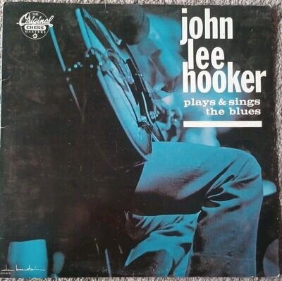 John Lee Hooker - Plays And Sings The Blues Vinyl LP Reissue 1987. GCH 8019