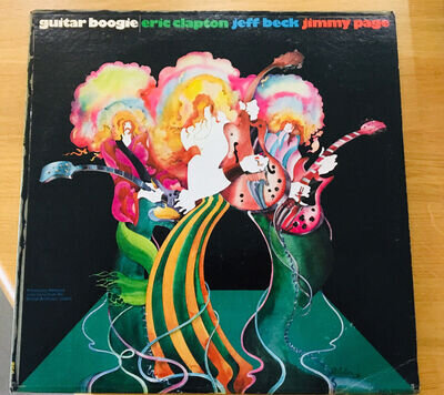 Eric Clapton, Jeff Beck, Jimmy Page ‘Guitar Boogie’ Vinyl Album 1971