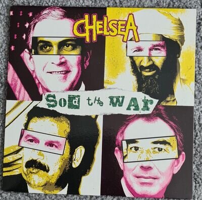 Punk Band Chelsea Sod the War 7" single Mint condition