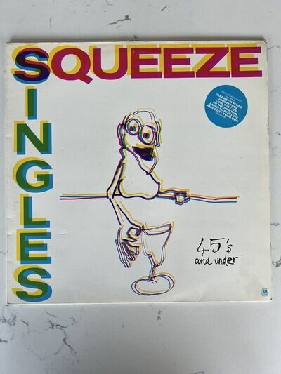 Squeeze Singles 45’s And Under Vinyl 1982 AMLH 68552