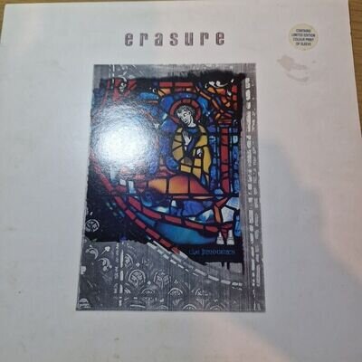 erasure The innocents 12"inch Vinyl Record Lp VG [No Print]