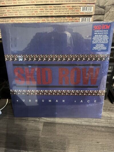 Skid Row : Subhuman Race VINYL 12" Album 2 discs (2023) ***NEW*** Amazing Value