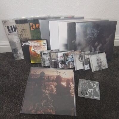 Bundle: SIGNED Linkin Park One More Light Chester Bennington vinyl autographed