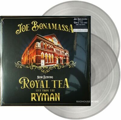 JOE BONAMASSA LP x 2 Royal Tea Live From The Ryman DOUBLE CLEAR Vinyl MAILS SAME