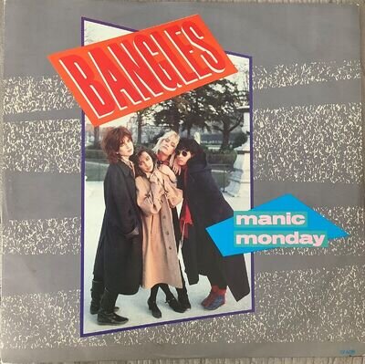 THE BANGLES MANIC MONDAY 4 TRACK 12" SINGLE VG+/VG+