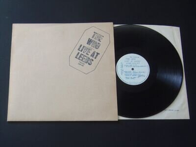 THE WHO Live At Leeds A1/B1 1st PRESS Black PRINT All INSERTS Incredible AUDIO!