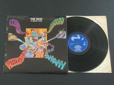 THE WHO A Quick One A2/B1 1st Mono PRESS 1966 Ex laminated COVER & Superb Audio