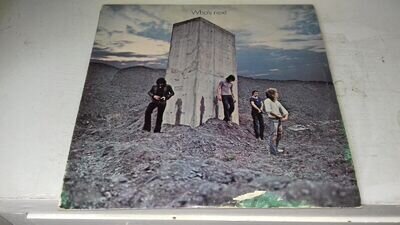 The Who - Who's Next lp vinyl - 1st UK Press