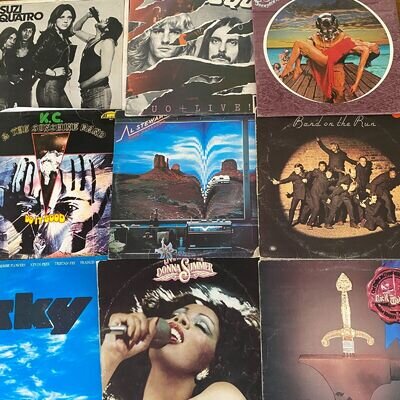 1970's Vinyl LP Albums - Build Your Own Collection - Buy 3 Get 2 Free