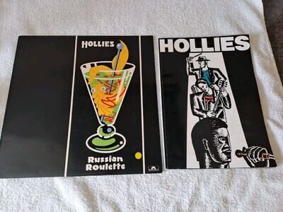 Hollies - Russian Roulette Vinyl LP & Hollies Book/Biography