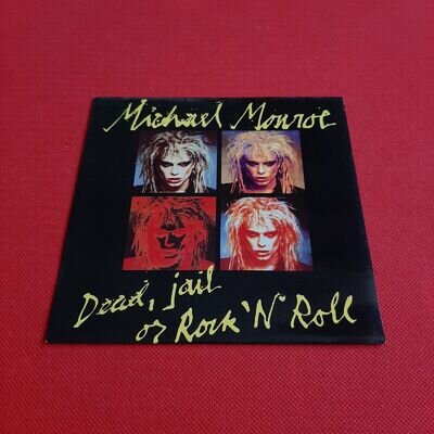 Michael Monroe - (Dead, jail or Rock 'N' Roll) UK EX 7" Vinyl Single