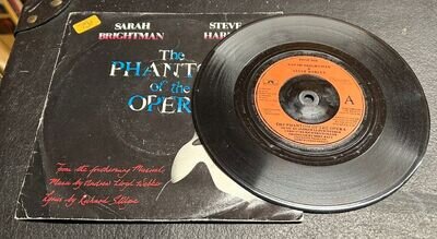 Sarah Brightman Steve Harley - Phantom Of The Opera - 7" Vinyl Single - Free P&P