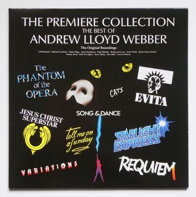 The Premier Collection: The Best Of Andrew Lloyd Webber Vinyl LP/Record 1988