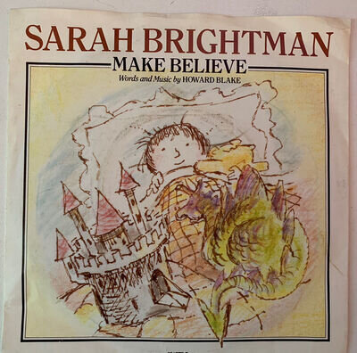 Sarah Brightman- Make Believe - 7" Vinyl CBS 1989 6547777 The Sinfonia of London