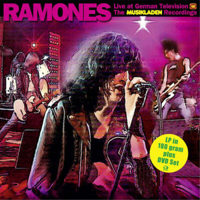 Ramones The Musikladen Recordings 1978 (Vinyl) 12" Album with DVD