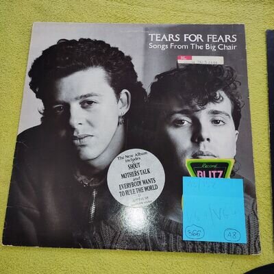 Tears For Fears - Records Songs From The Big Chair 1980’s