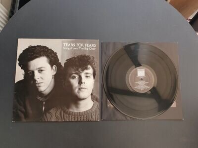 TEARS FOR FEARS - SONGS FROM THE BIG CHAIR 1985 UK PRESS 12" VINYL RECORD LP