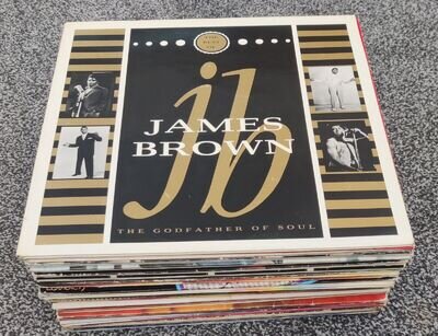 JOB LOT OF 40 x VINYL 12" ALBUMS ALL FUNK, SOUL, DISCO, R&B etc, **ALL LISTED**