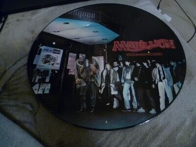 Marillion Incommunicado RARE 1ST UK 12” Picture Disc 1987