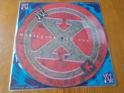 Marillion No One Can 12 Inch Picture Disc Exc Cond Stunning Very Rare