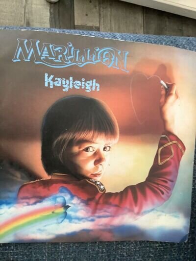 Marillion. Kayleigh. . 7” single VG+ EMI. 1985