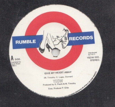 MODERN SOUL BOOGIE -- YEOW -- GIVE MY HEART AWAY -- UK 7