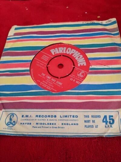 ADAM FAITH-THE TIME HAS COME/A HELP EACH OTHER ROMANCE 45-R 4837 (1961)