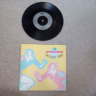 2 Unlimited - (Twilight Zone) 7" Vinyl Single 1992 Techno