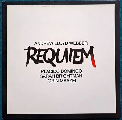 Andrew Lloyd Webber - REQUIEM - 12" vinyl LP ALBUM RECORD