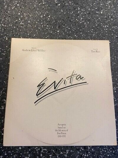 Evita Vinyl Record Double LP Album Andrew Lloyd Webber MCX503