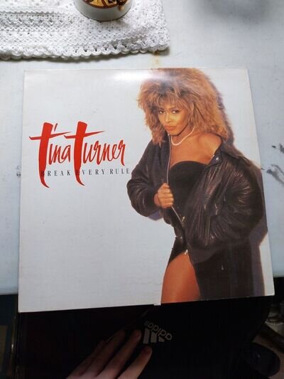 Tina Turner – LP - Break Every Rule - 1986 - Capitol EST 2018 + Inner - VG+/EX