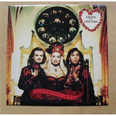 ARMY OF LOVERS JUDGMENT DAY 7" 1992 WITH WALKING WITH A ZOMBIE UK