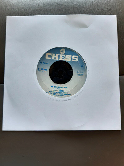 CHUCK BERRY - MY DING-A-LING 7" VINYL SINGLE 1972 6145 019