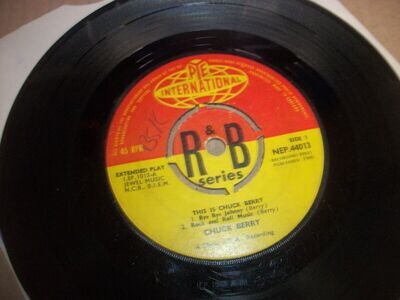 CHUCK BERRY- THIS IS CHUCK BERRY EP VINYL 7" 45RPM p