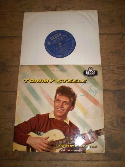 TOMMY STEELE STORY 10 INCH VINYL LP ALBUM, 1957 ORIGINAL, EXCELLENT