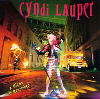 Cyndi Lauper - A Night To Remember (LP, Album) (Near Mint (NM or M-)) - 32470990