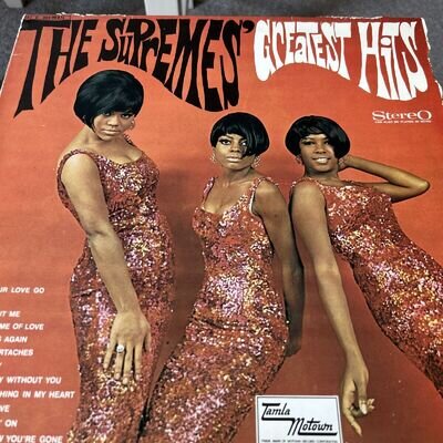 THE SUPREMES - GREATEST HITS - LP - TAMLA MOTOWN 1 C 054 -90876 - 1974