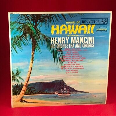 HENRY MANCINI AND CHORUS Music Of Hawaii 1967 UK VINYL LP Hawaiian Wedding Song